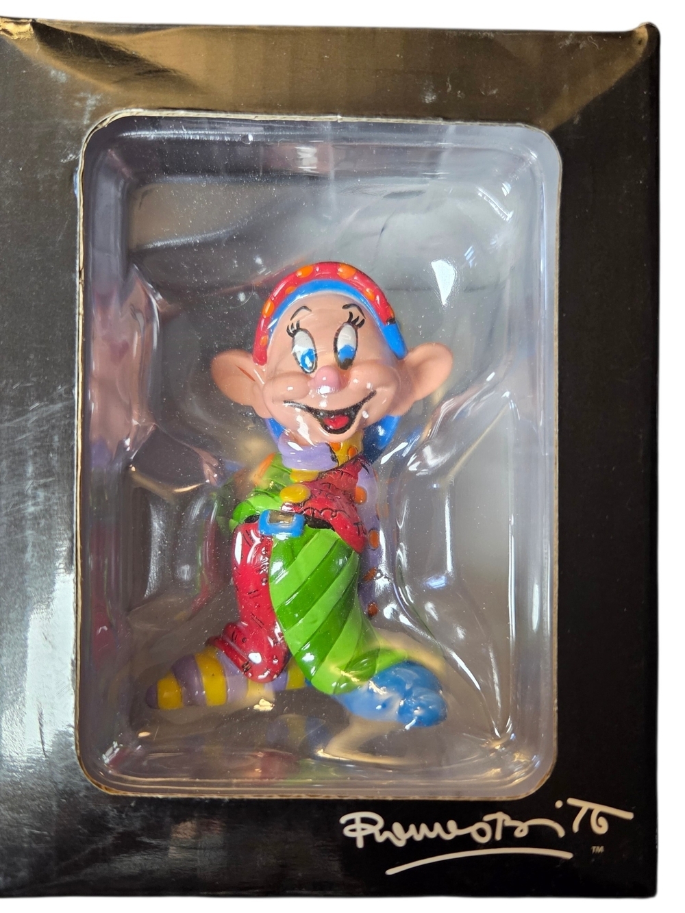 Romero Britto Disney Dopey Figurine